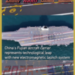 China's Fujian Aircraft Carrier Debuts Electromagnetic Catapults 🚀⚡ video poster