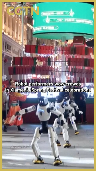 🤖🎉 Robots Steal the Show at Xiamen’s 2026 Spring Festival Celebrations video poster