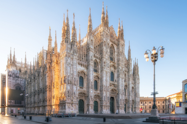 Milan’s Duomo Square Blends History with 2026 Winter Olympic Fever ❄️🏛️ video poster