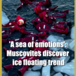 ❄️ Muscovites Dive into Ice Floating Craze for Winter Wellness video poster
