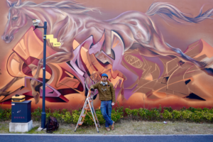Galloping Art: Graffiti Artist Charges 2026 with Zodiac Energy 🐎🎨 video poster