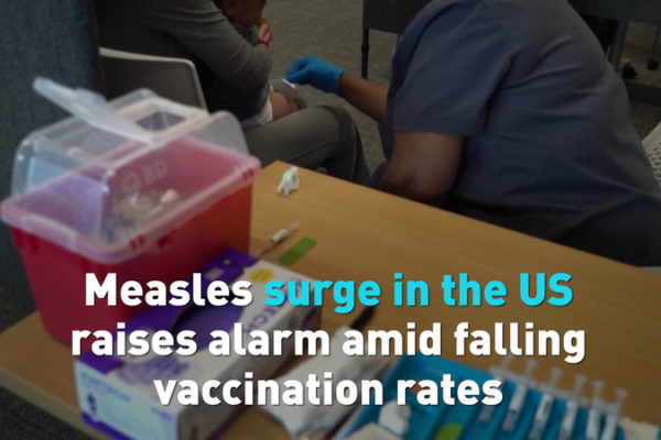 U.S. Measles Outbreak Hits 30-Year High as Vaccination Rates Drop 🌡️👶 video poster