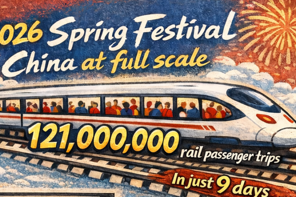 China's 2026 Spring Festival Breaks Records 🎉🚄🎥
