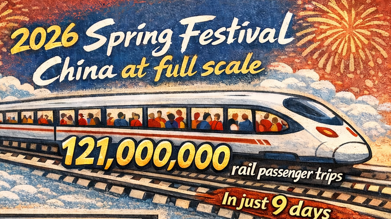 China's 2026 Spring Festival Breaks Records 🎉🚄🎥
