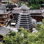 Drum Towers: The Soul of Dong Villages in Guizhou 🌳🥁