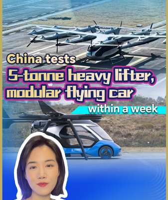 China's Flying Cars Take Off: 5-Tonne eVTOLs Tested 🚁✨ video poster