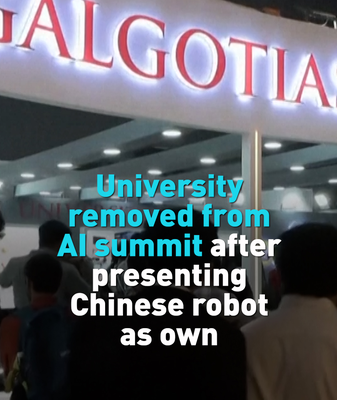 AI Summit Scandal: Indian University Exits Over Robot Dog Controversy 🐾🤖 video poster