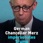 German Chancellor Merz Channels Trump in CDU Rally Stunt 🎤🇩🇪 video poster