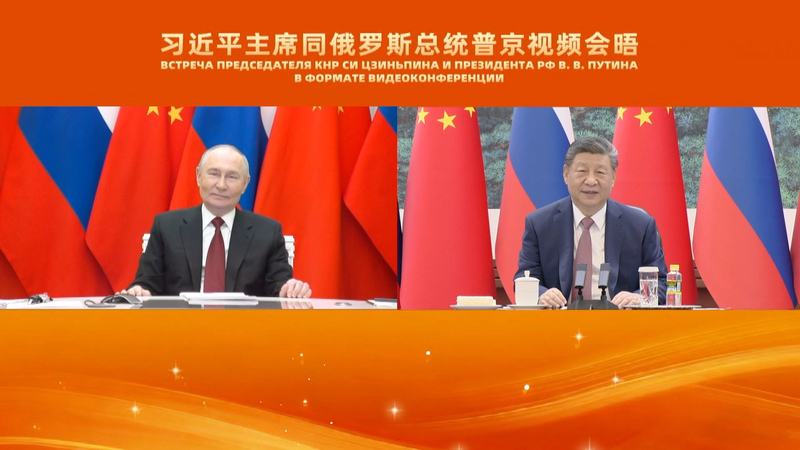 Xi, Putin Forge Closer Ties in Virtual Summit 🌐🤝 video poster