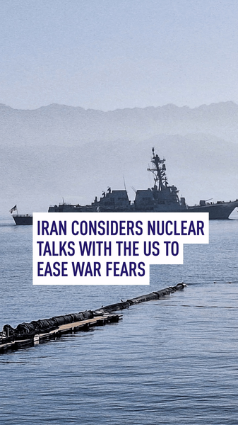 US-Iran Nuclear Talks Resume Friday Amid Regional Tensions 🌍⚛️ video poster