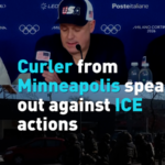 U.S. Olympian Condemns ICE Actions in Minneapolis 🥌✊ video poster