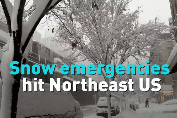 Northeast U.S. Paralyzed by Historic Blizzard ❄️🌀 video poster