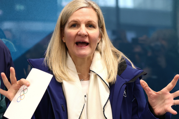 IOC Chief Kirsty Coventry Tours Milan’s High-Tech Olympic Village 🏂🤖