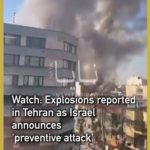 💥 Israel Launches 'Preventive Attack' on Tehran; Airspace Closed video poster