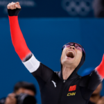 Q6ZH0695YNKUYJGLA1XE - 🌍NewspaperAmigo – Your Global News Buddy 🗞️ Ning Zhongyan Skates into History with Olympic Gold & Record 🏅⛸️ video poster