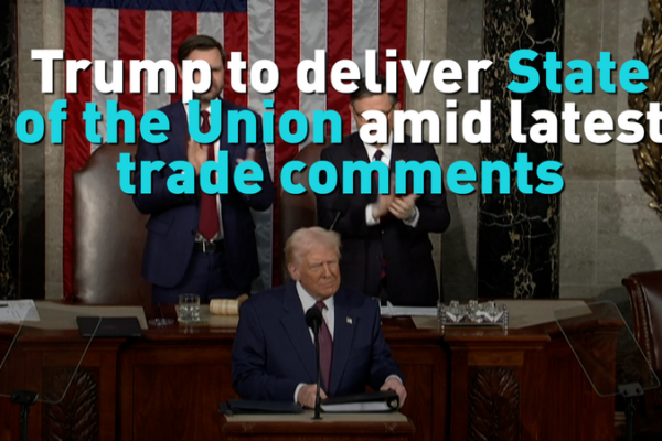 Trump's 2026 State of the Union: Trade Tensions Take Center Stage 🎤🇺🇸 video poster