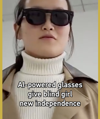 AI Glasses Empower Visually Impaired with Independence 🕶️✨ video poster