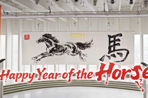 Galloping into 2026: CGTN’s Year of the Horse Art Stuns the World 🐎🎨 video poster