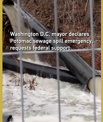 D.C. Declares Emergency Over Potomac Sewage Crisis 🌊🚨 video poster
