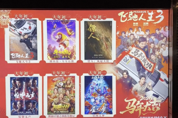 🎬 China’s 2026 Spring Festival Box Office Hits Record 5.4B Yuan! video poster