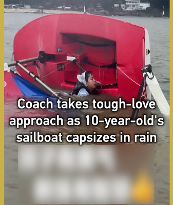 Young Sailor’s Stormy Lesson: Coach’s Tough Love Wins Waves 🌊⛵ video poster