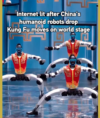 China's Kung Fu Robots Break the Internet 🔥 video poster