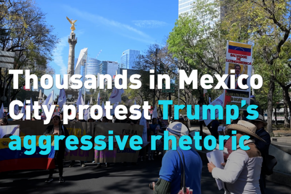 Mexico City Protests Target Trump's Policies in 2026 🌎✊ video poster