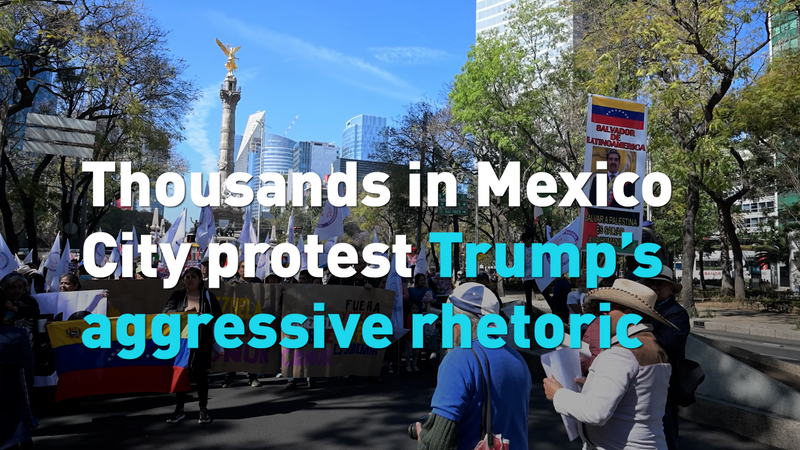 Mexico City Protests Target Trump's Policies in 2026 🌎✊ video poster