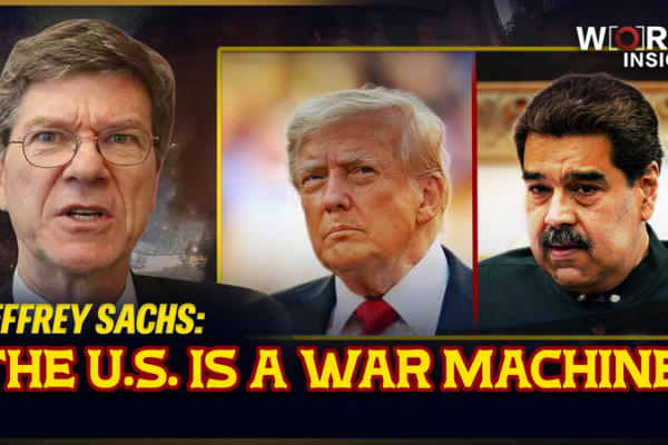 Jeffrey Sachs Slams U.S. as 'War Machine' in CGTN Interview 🌍💥 video poster
