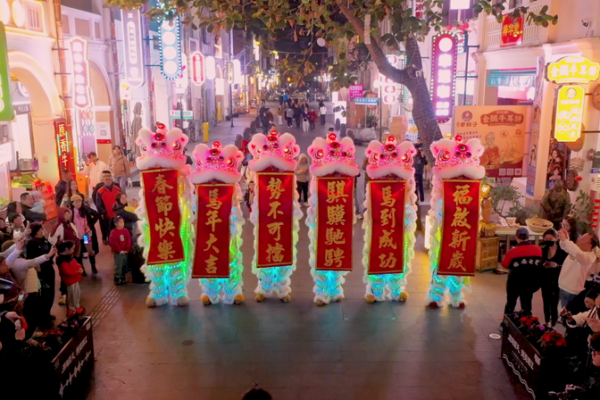 Zhanjiang's Rainbow Lion Dance Lights Up 2026 Lunar New Year 🦁🎆 video poster