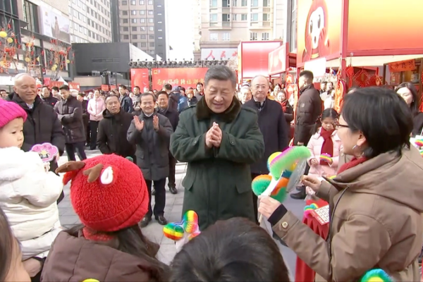 President Xi Extends Spring Festival Greetings in Beijing Visit 🌸👋 video poster