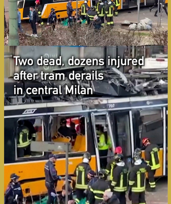 Tram Derailment in Milan Leaves 2 Dead, Dozens Injured 🚃💥 video poster