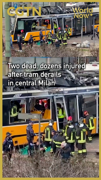 Tram Derailment in Milan Leaves 2 Dead, Dozens Injured 🚃💥 video poster