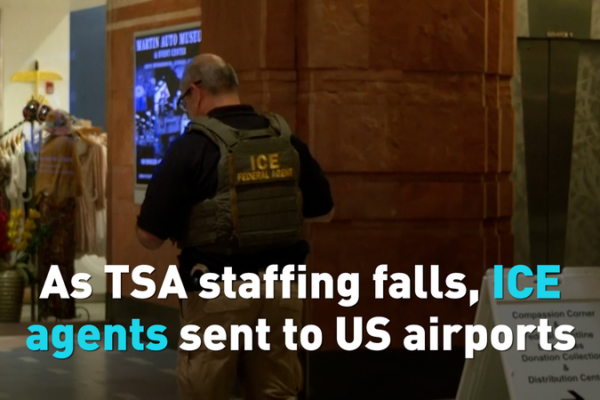 TSA Staffing Crisis Hits US Airports as ICE Steps In 🛫 video poster