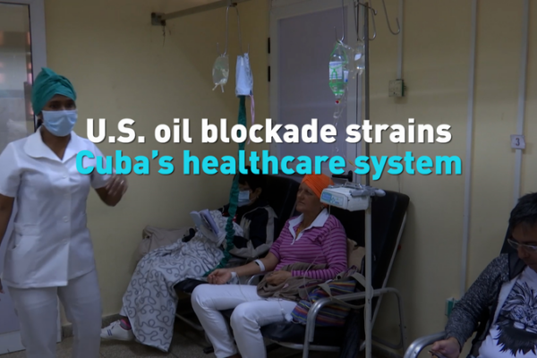 U.S. Oil Blockade Cripples Cuba’s Healthcare Amid Energy Crisis 🌍⚕️ video poster