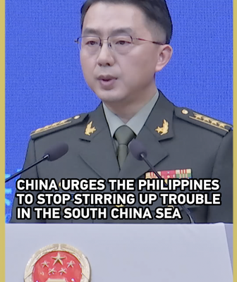China Urges Philippines to Halt South China Sea Tensions 🌊✈️ video poster