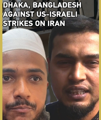 Dhaka Erupts in Protest Over US-Israeli Strikes on Iran 🌍✊ video poster