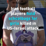 Iran Football Team Honors Girls Killed in Attack Before World Cup Prep Match 🌍⚽ video poster