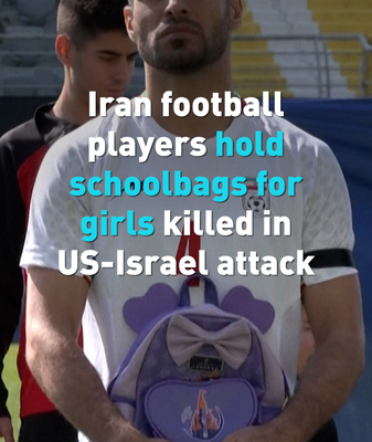 Iran Football Team Honors Girls Killed in Attack Before World Cup Prep Match 🌍⚽ video poster