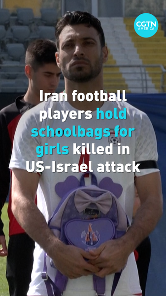 Iran Football Team Honors Girls Killed in Attack Before World Cup Prep Match 🌍⚽ video poster