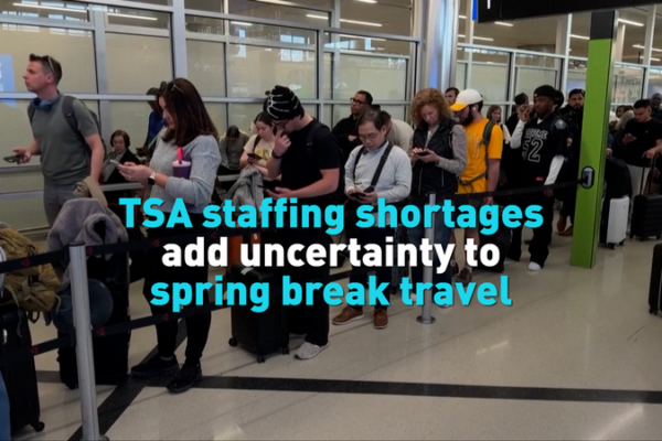 Spring Break Travel Chaos: TSA Shortages Hit Major Airports 🛄✈️ video poster