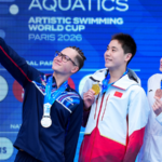 312LLJUSZBC3SKCSMPIX - 🌍NewspaperAmigo – Your Global News Buddy 🗞️ China's Guo Muye Dominates Artistic Swimming World Cup with Gold Double 🏅