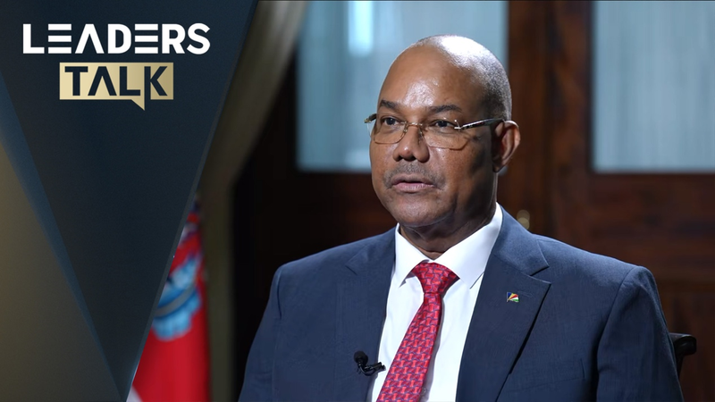 Seychelles President Talks Tech, Oceans & Ties with China in Exclusive Interview 🌊💡 video poster