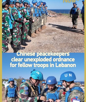 Chinese Peacekeepers Lead High-Stakes Demining Mission in Lebanon 💥🛡️ video poster