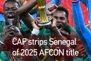 Senegal Slams CAF Over Stripped AFCON 2025 Title 🏆⚖️ video poster