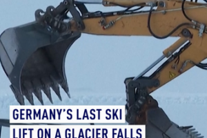 Germany’s Last Glacier Ski Lift Demolished as Ice Vanishes 🏔️❄️ video poster