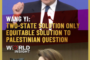 China Backs Two-State Solution for Palestine-Israel Peace 🌍✌️ video poster