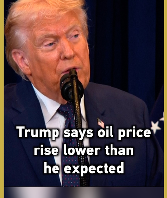 Trump: Oil Price Surge 'Lower Than Expected' Amid Middle East Tensions ⚡🛢️ video poster