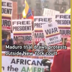 6MRZGLXMJLTFFENAXG99 - 🌍NewspaperAmigo – Your Global News Buddy 🗞️ Maduro Trial Sparks Protests in NYC 🚨🇻🇪 video poster