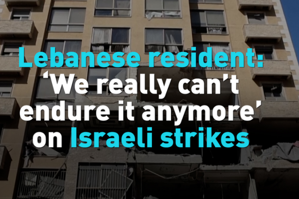 Beirut Residents Describe 'Indescribable' Impact of Israeli Strikes 🇱🇧💥 video poster